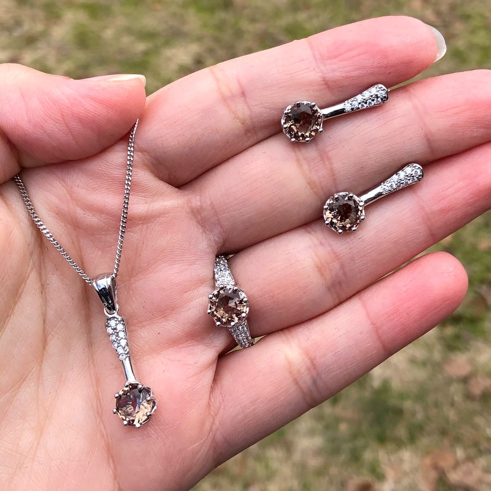 925 STERLING SILVER ZULTANITE ROUND CUT SET